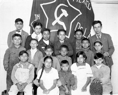 National Committee of the Youth Organization of the Communist Party of Mexico, Mexico City, 1928 by Tina Modotti